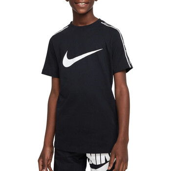 Textil Rapaz T-Shirt mangas curtas Nike Dri-FIT DZ5628 Preto