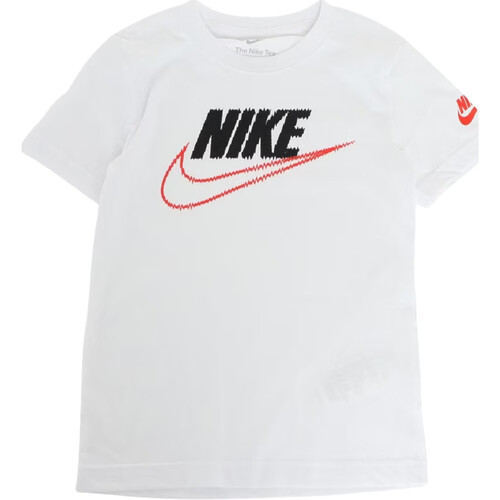 Textil Rapaz T-Shirt mangas curtas Nike available 86K613 Branco