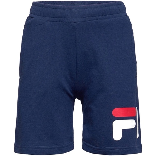 Textil Rapaz Shorts / Bermudas Fila zapatillas FAK0122 Azul