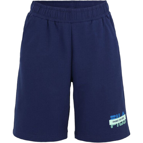 Textil Rapaz Shorts / Bermudas Fila F12W021409FSP FAT0242 Azul