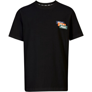 Textil Rapaz T-Shirt mangas curtas Fila FAT0238 Preto