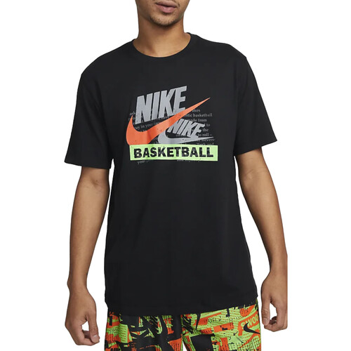 Textil Homem T-Shirt mangas curtas Nike DZ2681 Preto