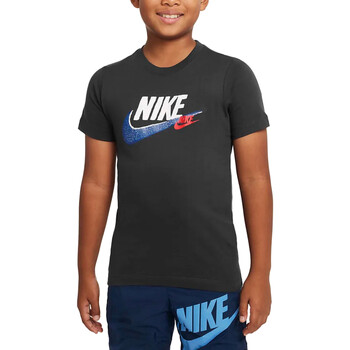 Textil Rapaz T-Shirt mangas curtas Nike Dri-FIT FD1201 Cinza