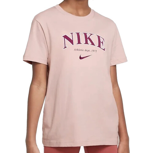 Textil Rapariga nike roshe black with white check paper for kids Nike FD0888 Rosa