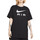 Textil Mulher T-Shirt mangas curtas Nike DX7918 Preto
