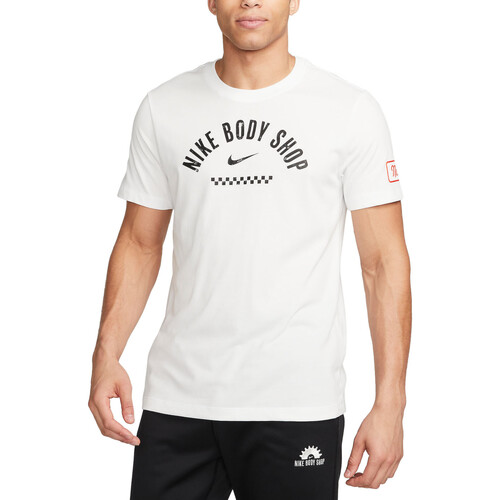 Textil Homem T-Shirt mangas curtas Nike DZ2733 Branco