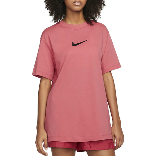 Textil Mulher T-Shirt mangas curtas streak Nike FD1129 Vermelho