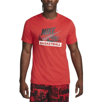 Textil Homem T-Shirt mangas curtas Nike penny DZ2681 Vermelho