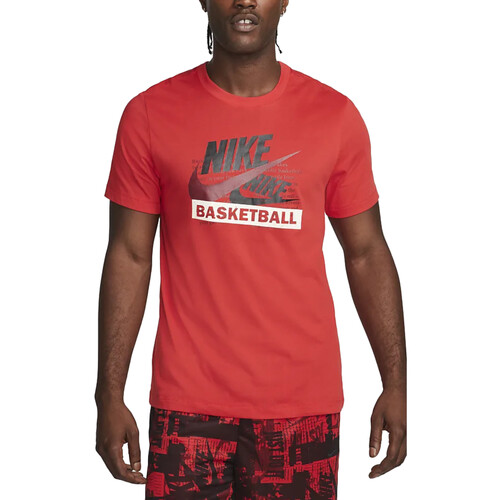 Textil Homem T-Shirt mangas curtas Nike eclipse DZ2681 Vermelho