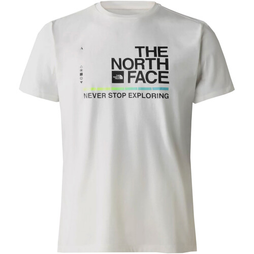 Textil Homem T-Shirt mangas curtas The North Face NF0A55EF Branco