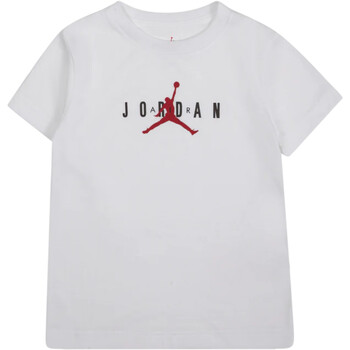 Textil Rapaz T-Shirt hyperdunk curtas Nike 85B922 Branco