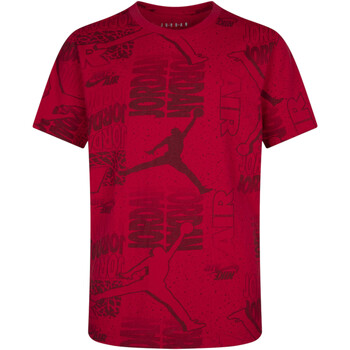 Textil Rapaz T-Shirt mangas curtas Nike boys 95C258 Vermelho