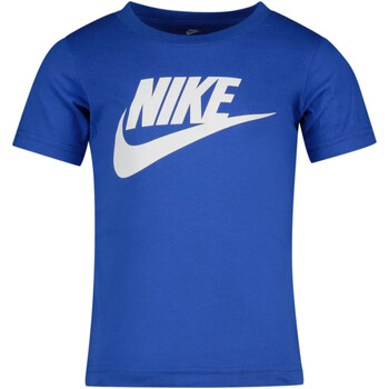 Textil Rapaz T-Shirt mangas curtas Nike safari 8U7065 Azul