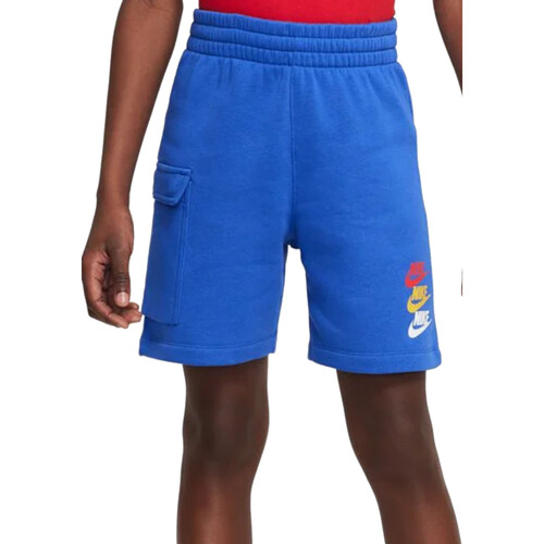 Textil Rapaz Shorts / Bermudas Nike FJ5530 Azul