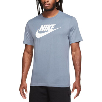 Textil Homem T-Shirt mangas curtas Nike AR5004 Marinho