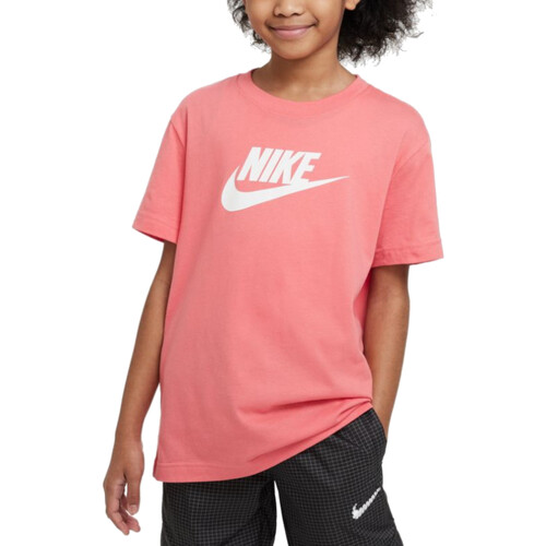 Textil Rapariga T-Shirt mangas curtas Nike For FD0928 Rosa