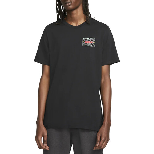 Textil Homem T-Shirt mangas curtas Nike FD0072 Preto