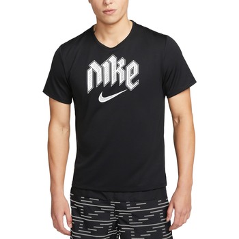 Textil Homem T-Shirt mangas curtas Nike DX0839 Preto