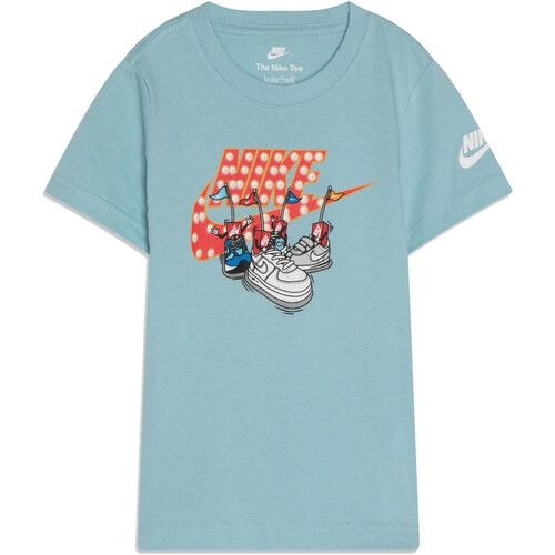 Textil Rapaz T-Shirt mangas curtas Nike 86K949 Marinho