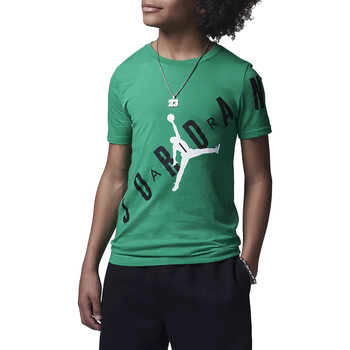 Textil Rapaz T-Shirt mangas curtas Nike 95A512 Verde