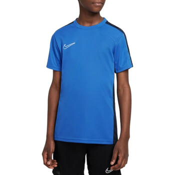 Textil Rapaz T-Shirt mangas curtas Nike plains DX5482 Azul