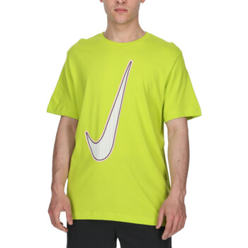 Textil Homem T-Shirt mangas curtas BQ4-1 Nike FD0048 Amarelo