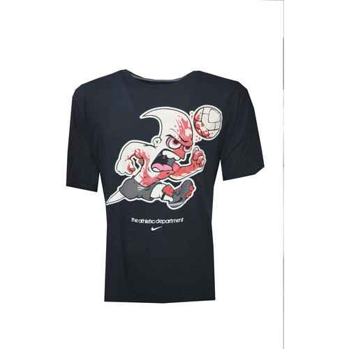 Textil Homem T-Shirt mangas curtas Nike 405293 Preto