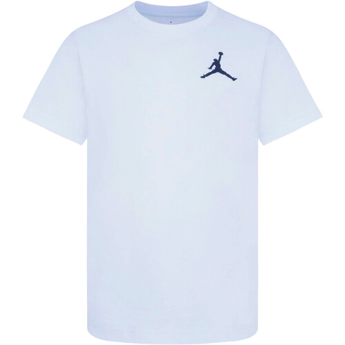 Textil Rapaz T-Shirt mangas curtas luck Nike 95A873 Branco