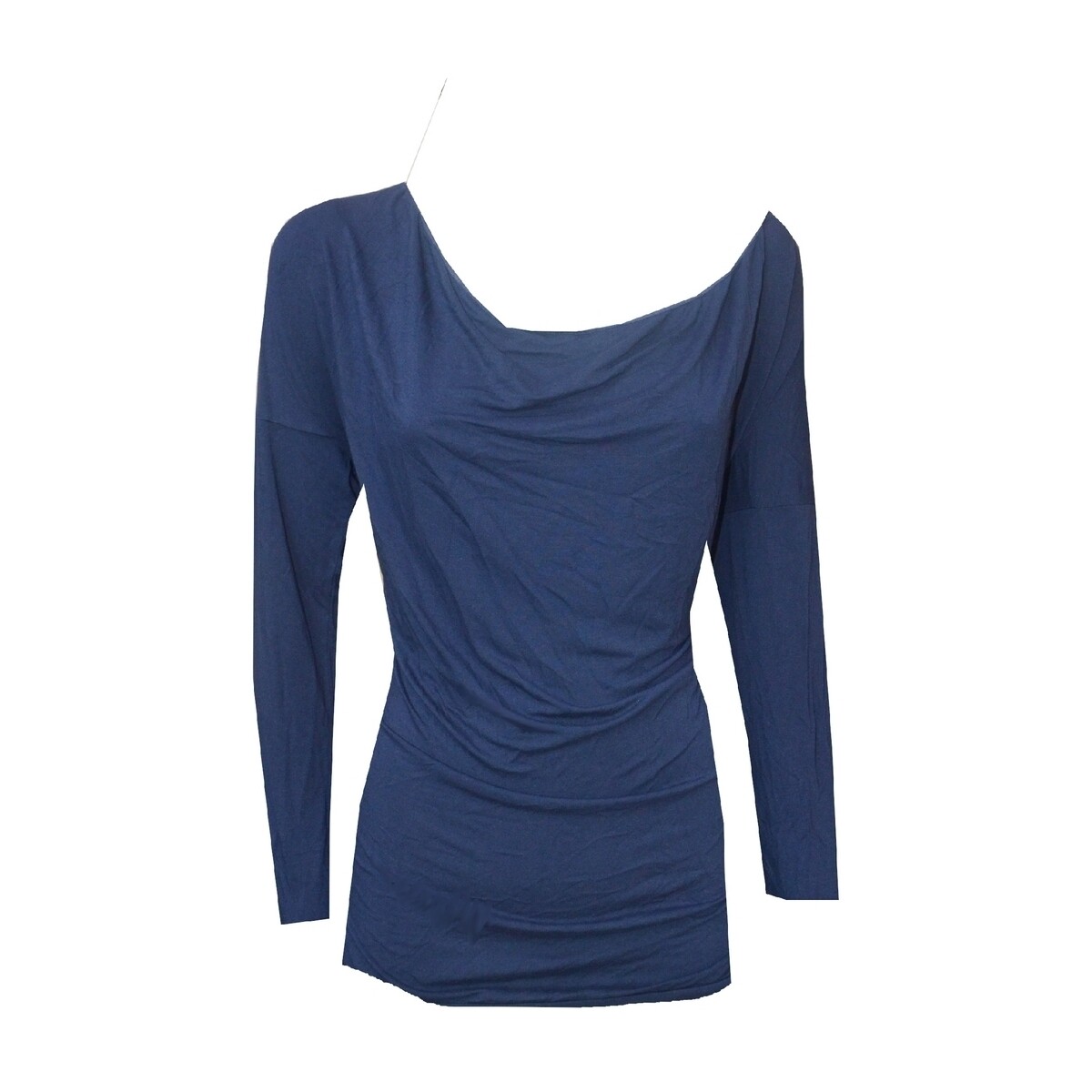 Textil Mulher T-shirt mangas compridas Deha B02462 Azul