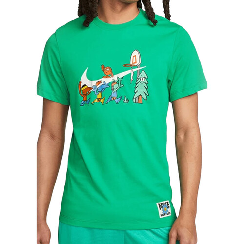 Textil Homem T-Shirt mangas curtas Nike FD0067 Verde