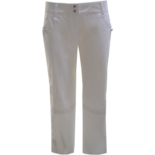 Textil Mulher Calça com bolsos zipper adidas Originals 047909 Branco