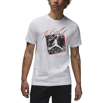 Textil Homem T-Shirt mangas curtas Lil Nike DX9593 Branco