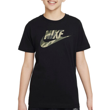 Textil Rapaz T-shirt CMP Logo amarelo cinzento Nike FD3957 Preto