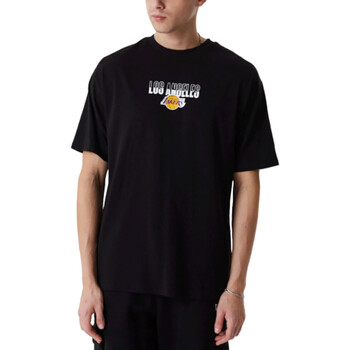 Textil Homem T-Shirt mangas curtas New-Era 60416343 Preto