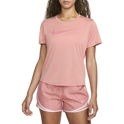 Textil Mulher T-Shirt mangas curtas Nike FB4696 Rosa