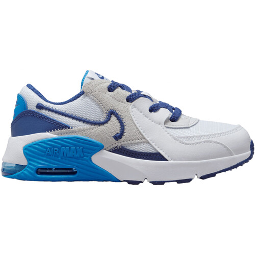 Sapatos Rapaz Sapatilhas blue Nike FB3058 Branco