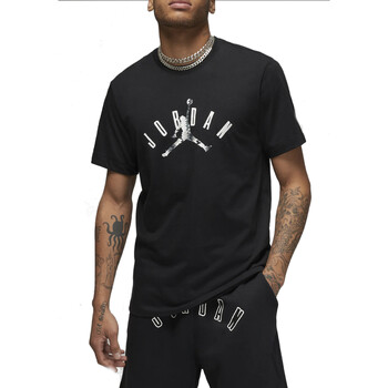 Textil Homem T-Shirt mangas curtas Nike FB7365 Preto