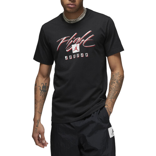Textil Homem T-Shirt mangas curtas Nike FB7399 Preto