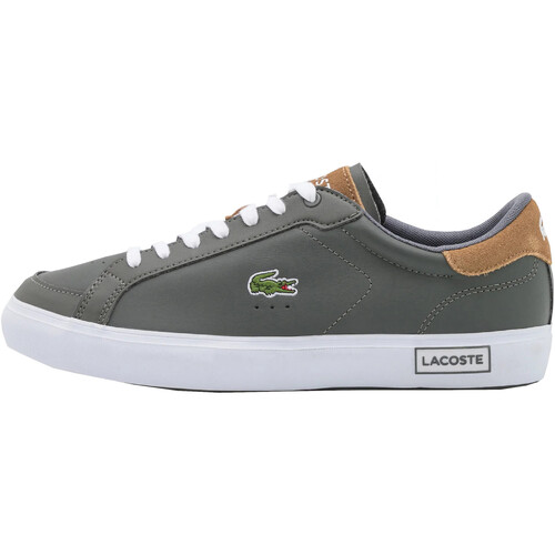 Sapatos Homem Sapatilhas Lacoste item I02385 Cinza