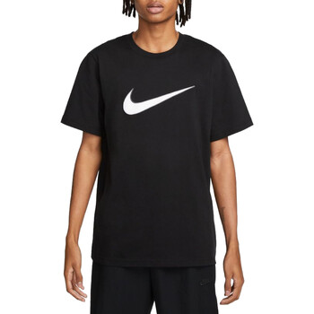 Textil Homem T-Shirt mangas curtas Nike FN0248 Preto