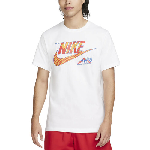 Textil Homem T-Shirt mangas curtas Nike FQ3758 Branco