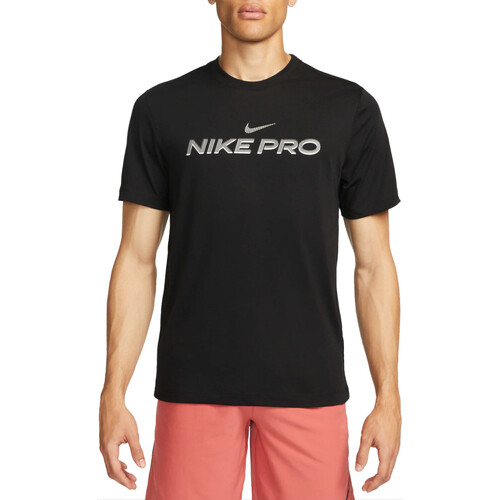 Textil Homem T-shirt CMP Logo amarelo cinzento Nike FJ2393 Preto