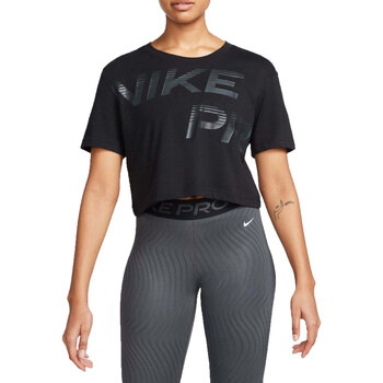Textil Mulher T-Shirt mangas curtas Nike Palmer FQ4985 Preto