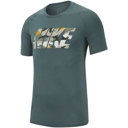 Textil Homem T-Shirt mangas curtas Nike AT3107 Verde