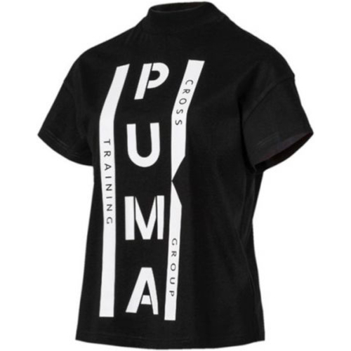 Textil Mulher T-Shirt mangas curtas Puma 578016 Preto