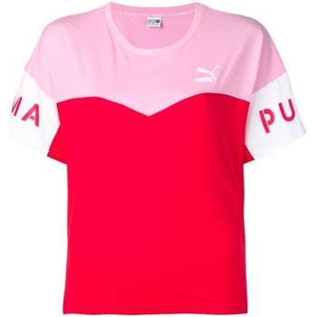 Textil Mulher T-Shirt mangas curtas Puma 578090 Vermelho