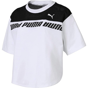 Textil Mulher T-Shirt mangas curtas Puma 854231 Branco