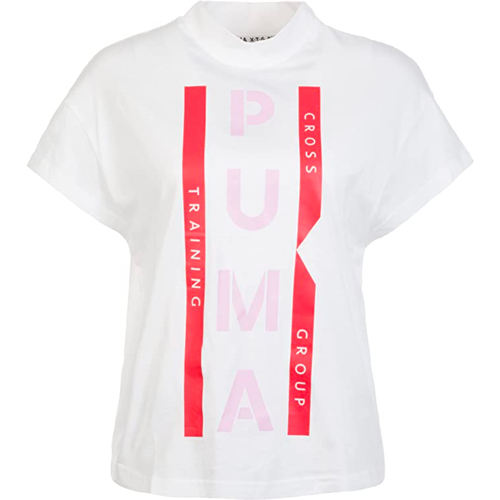 Textil Mulher T-Shirt mangas curtas Puma 578016 Preto