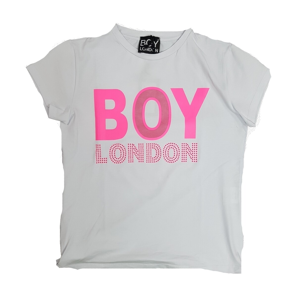 Textil Rapariga T-Shirt mangas curtas Boy London TSBLF9152J Branco