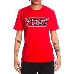Textil Homem T-Shirt mangas curtas Pyrex 40049 Vermelho